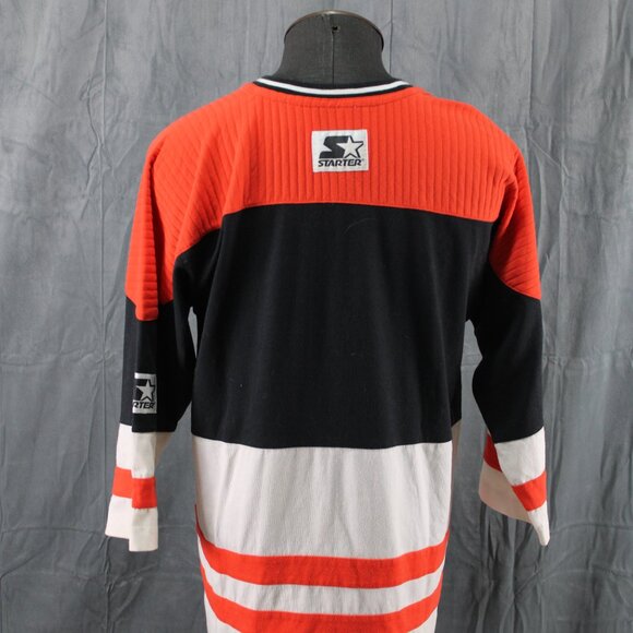 Philadelphia Flyers Sweater (VTG) - 3/4 Sleeve by Starter - Men's Large - Picture 5 of 7
